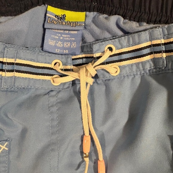 Hollister Blue Skort with Embroidery - Picture 3 of 6